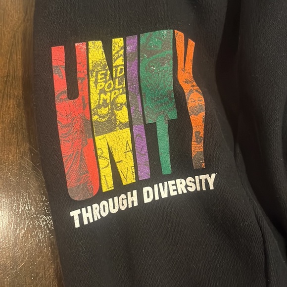 Cross Colours Unity Black Jogger Sweatpants XS - Picture 4 of 8